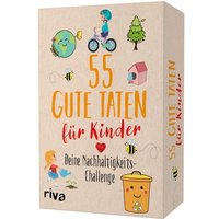 55 gute Taten für Kinder, Karten 55 gute Taten für Kinder, Karten von Riva