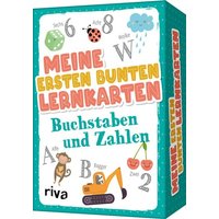 Meine ersten bunten Lernkarten - Buchstaben und Zahlen Meine ersten bunten Lernkarten - Buchstaben und Zahlen von Riva