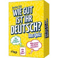 Wie gut ist Ihr Deutsch? - Das Quiz Wie gut ist Ihr Deutsch? - Das Quiz von Riva
