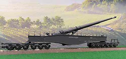 Rivarossi HR S 6534 H0 Militär-Zug K5 grau DR EP II DC limitiert von Rivarossi