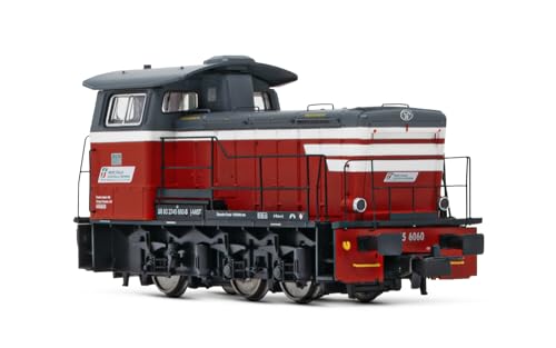 Rivarossi HR2932 Mercitalia SundT, Diesel-Rangierlokomotive Reihe 245, rot-dunkelgraue Lackierung mit weißen Streifen, Ep. VI-Lok – Diesel Rivarossi HR2932 Mercitalia SundT, Diesel-Rangierlokomotive Reihe 245, rot-dunkelgraue Lackierung mit weißen Streifen, Ep. VI-Lok – Diesel von Rivarossi