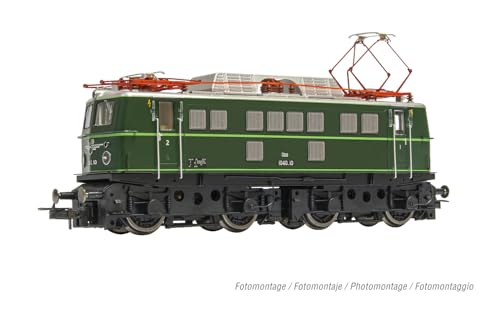 Rivarossi HR2939S ÖBB, Elektrolokomotive 1040.10, Neue seitliche Lüftungsschlitze, grüne Lackierung, mit Bremswiderständen auf dem Dach, Ep. IV, mit DCC-Sounddecoder Modelleisenbahnlok-Diesel von Rivarossi