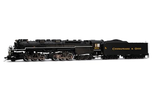 Rivarossi HR2950S Cheseapeake & Ohio, Gelenkdampflokomotive 2-6-6-6 „Allegheny“, Nr. 1601, mit DCC-Sounddecoder, Dampflokomotive, bunt von Rivarossi