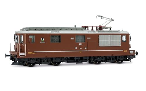 Rivarossi HR2960S BLS, Re 4/4 191 „Reichenbach“ lang mit einarmigem Stromabnehmer und Fahrerfigur, Ep. IV-V, mit Scheibenrädern, mit DCC-Sound-Decoder. Elektrolokomotive von Rivarossi