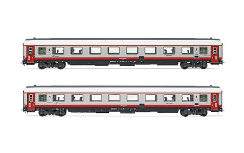 Rivarossi HR4351 FS 2-Einheiten-Packung Gran Confort 85 umgebautes Freccia-Modell der 1. Klasse Eisenbahnfahrzeuge – Reisebusse von Rivarossi