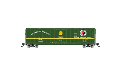Rivarossi HR6665C Northern Pacific, Güterwagen mit Stecktüren, grüne Lackierung ohne Dachgang, #98149 Güterwagen von Rivarossi