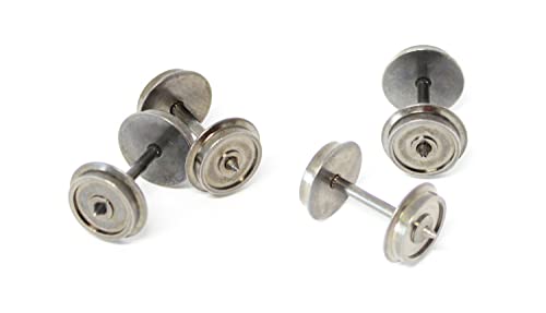 Wechselstrom-Rädersets für alle B-Typen-Wagen (4 Stück pro Paket) von Rivarossi