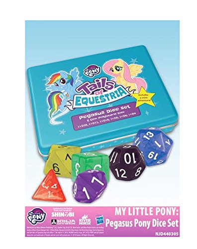 My Little Pony Pegasus Dice Set - Würfel Sammlung von River Horse