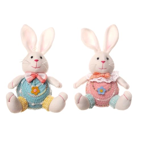 Rkbcjqa 2er-Pack Osterzwerg-Häschen, Osterdekorationen, Handgefertigte Gesichtslose Zwerg-Plüschpuppe, Hasen-Zwerg-Ornamente, Einfach zu Verwenden Rkbcjqa 2er-Pack Osterzwerg-Häschen, Osterdekorationen, Handgefertigte Gesichtslose Zwerg-Plüschpuppe, Hasen-Zwerg-Ornamente, Einfach zu Verwenden von Rkbcjqa