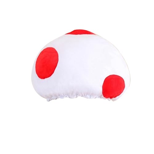 RmKbe Pilzhut Rot Weiß Gepunkteter Hut Halloween Cosplay Hüte Ideales Pilzkostüm für Foto Requisiten von RmKbe