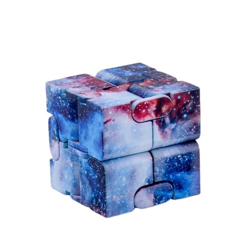 Infinity Cube,Kunststoff Zauberwürfel PVC Mini Finger Unendlicher Würfel Handlich Zappeln Spiel für Kinder Erwachsene Tötungszeit ADD ADHS Angststörung Hellblau Infinity Cube,Kunststoff Zauberwürfel PVC Mini Finger Unendlicher Würfel Handlich Zappeln Spiel für Kinder Erwachsene Tötungszeit ADD ADHS Angststörung Hellblau von Rmeet