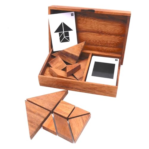 ROMBOL Doppeltangram - herausfordernde Variante des Klassikers Tangram für 2 Personen aus Holz ROMBOL Doppeltangram - herausfordernde Variante des Klassikers Tangram für 2 Personen aus Holz von ROMBOL