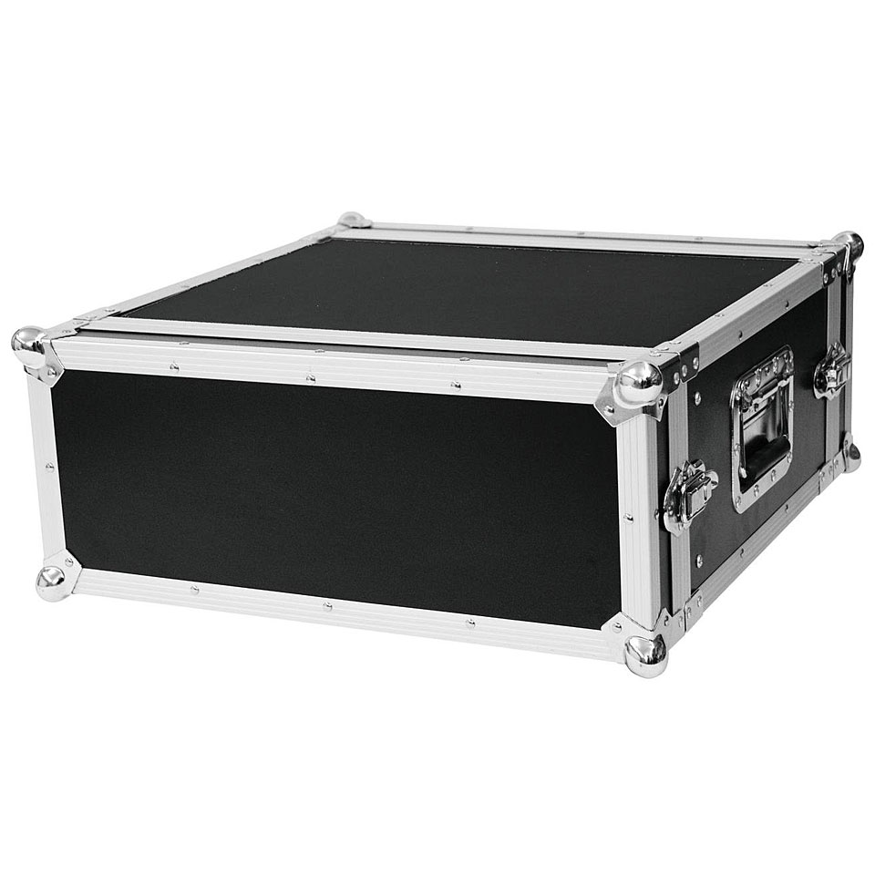 Roadinger Effect Rack CO DD, 4U 38 cm deep, black 19"-Rack von Roadinger