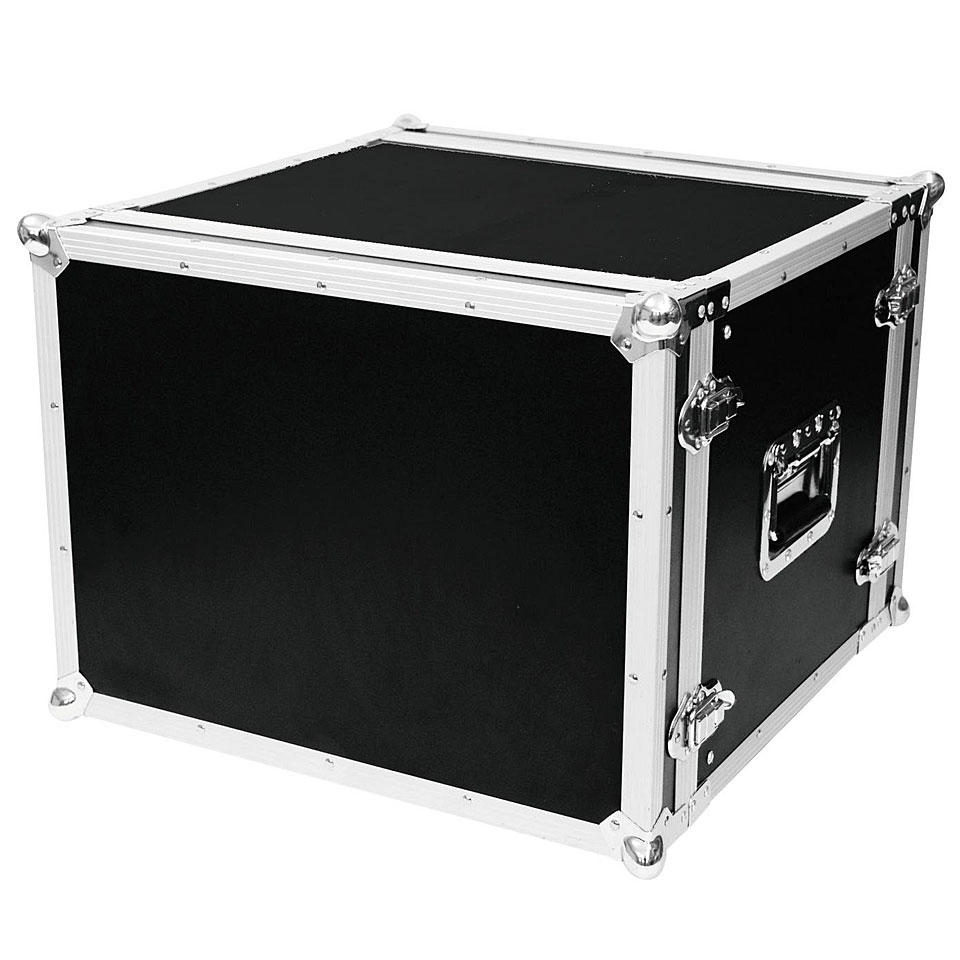 Roadinger Effect Rack CO DD, 8U, 38 cm deep, black 19"-Rack von Roadinger