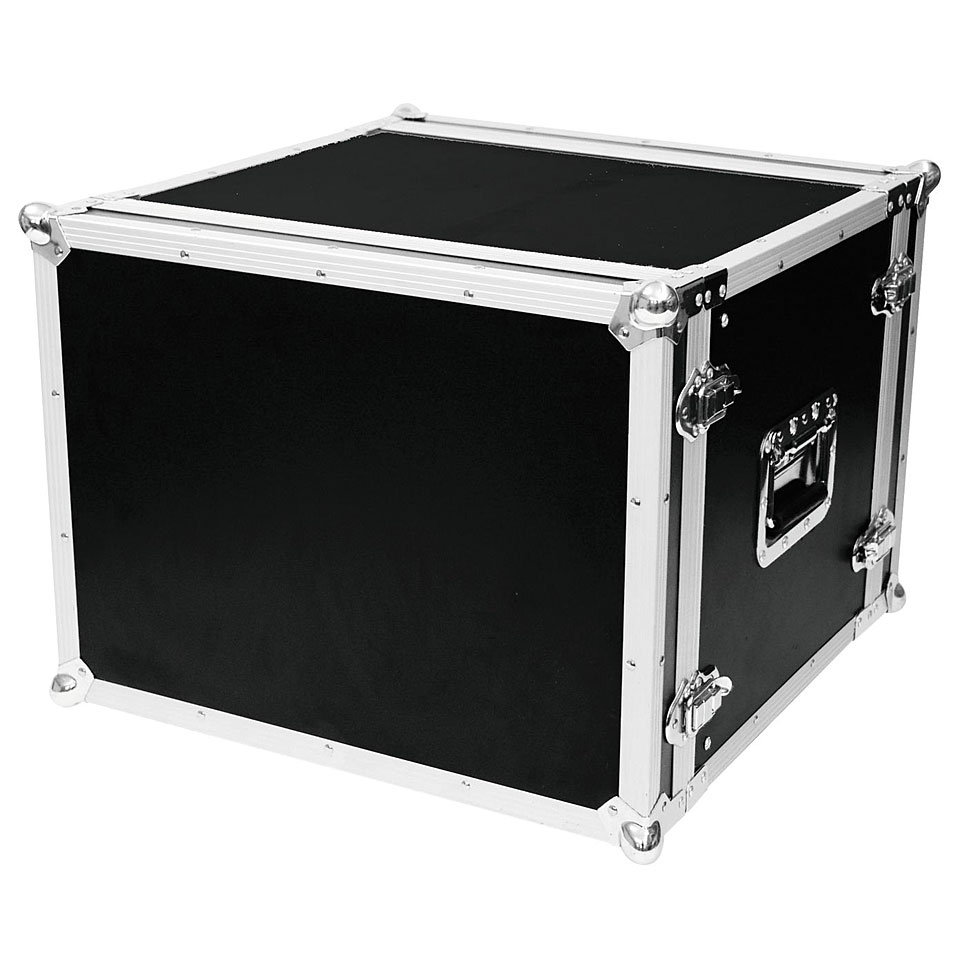 Roadinger Effect Rack CO DD, 8U, 24cm deep, black 19"-Rack Roadinger Effect Rack CO DD, 8U, 24cm deep, black 19"-Rack von Roadinger