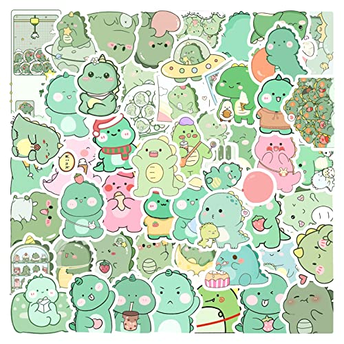 Roadoor 50 Stück Cartoon-Dinosaurier-Aufkleber, DIY süße Aufkleber, wasserdichte Vinyl-Aufkleber für Wasserflaschen, Laptop, Skateboard, Motorrad, Handy, Rucksack Sets 1,57 "-3,15" Roadoor 50 Stück Cartoon-Dinosaurier-Aufkleber, DIY süße Aufkleber, wasserdichte Vinyl-Aufkleber für Wasserflaschen, Laptop, Skateboard, Motorrad, Handy, Rucksack Sets 1,57 "-3,15" von Roadoor