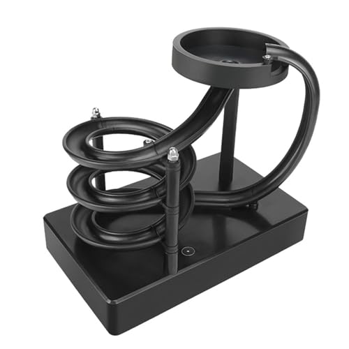 Roadoor Kinetic Art Perpetual Motion Machine Schreibtischspielzeug für das Heimbüro, Perpetual Motion Simulator Physikspielzeug für Erwachsene und Kinder Schwarz von Roadoor