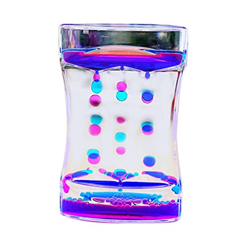 Roadoor Liquid Motion Bubbler Timer Lustiger Wasser Timer Fidget Toy Sand Timer Stress Relief Helle Farbe Flüssig Timer Sensorisches Spielzeug für Kinder Erwachsene Schreibtisch Spielzeug Pink Blau Roadoor Liquid Motion Bubbler Timer Lustiger Wasser Timer Fidget Toy Sand Timer Stress Relief Helle Farbe Flüssig Timer Sensorisches Spielzeug für Kinder Erwachsene Schreibtisch Spielzeug Pink Blau von Roadoor