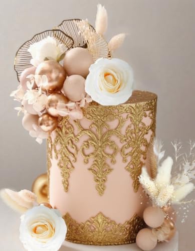 Boho Champagner Tortendeko Goldene Kugeln Tortendeko Gold Palmblätter Cake Topper Boho Weiß Gold Kugel für Hochzeit Geburtstag Jubiläum Boho Champagner Tortendeko Goldene Kugeln Tortendeko Gold Palmblätter Cake Topper Boho Weiß Gold Kugel für Hochzeit Geburtstag Jubiläum von Roaring Good Time