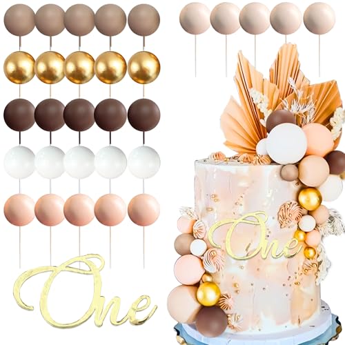 Roaring Good Time Boho Gold First Birthday Cake Topper Gold Weiße Kugeln Tortenaufleger Gold Ein Tortenaufleger für Gold Boho Sun First Birthday Party Deko Zubehör Roaring Good Time Boho Gold First Birthday Cake Topper Gold Weiße Kugeln Tortenaufleger Gold Ein Tortenaufleger für Gold Boho Sun First Birthday Party Deko Zubehör von Roaring Good Time