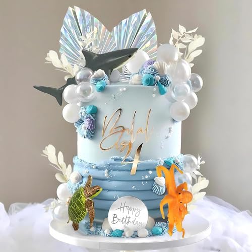 Roaring Good Time Unter dem Meer Tortenaufleger Ozean Tier Cupcake Toppers Unter dem Meer Party Dekorationen Ozean Meer Thema Baby Dusche Geburtstag Party Kuchendekorationen Roaring Good Time Unter dem Meer Tortenaufleger Ozean Tier Cupcake Toppers Unter dem Meer Party Dekorationen Ozean Meer Thema Baby Dusche Geburtstag Party Kuchendekorationen von Roaring Good Time