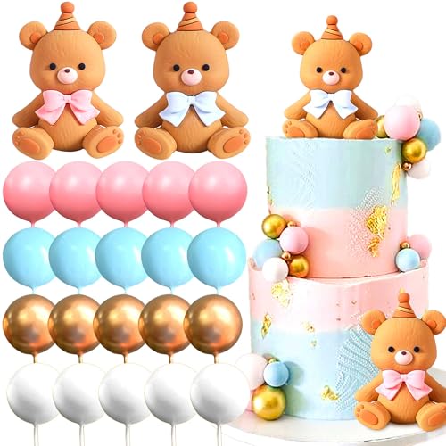 Roaring Good Time Gender Reveal Tortendeko Teddybär Babyparty Dekoration Teddybär Kuchen Dekoration Junge Mädchen Teddybär Geburtstagstorte Deko für Taufe Gender Reveal Party Deko Roaring Good Time Gender Reveal Tortendeko Teddybär Babyparty Dekoration Teddybär Kuchen Dekoration Junge Mädchen Teddybär Geburtstagstorte Deko für Taufe Gender Reveal Party Deko von Roaring Good Time