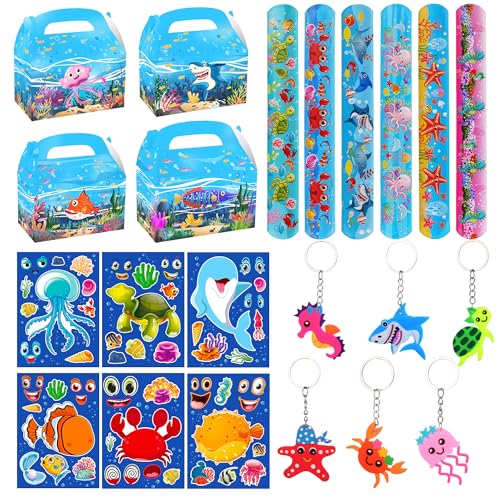 Roaring Good Time Partytütenfüller unter dem Meer DIY Tieraufkleber unter dem Meer Beutelboxen Ozean Meerestiere Gastgeschenke Kinder Mädchen Geburtstag Party Supplies Roaring Good Time Partytütenfüller unter dem Meer DIY Tieraufkleber unter dem Meer Beutelboxen Ozean Meerestiere Gastgeschenke Kinder Mädchen Geburtstag Party Supplies von Roaring Good Time