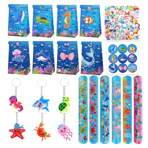 Roaring Good Time Partytütenfüller unter dem Meer DIY Tieraufkleber unter dem Meer Taschen Ozean Meerestiere Gastgeschenke Kinder Mädchen Geburtstag Party Supplies Roaring Good Time Partytütenfüller unter dem Meer DIY Tieraufkleber unter dem Meer Taschen Ozean Meerestiere Gastgeschenke Kinder Mädchen Geburtstag Party Supplies von Roaring Good Time