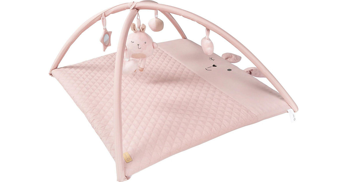 Krabbeldecke mit Spielbogen roba Style rosa, 85x75 cm Gr. 85 x 75 Krabbeldecke mit Spielbogen roba Style rosa, 85x75 cm Gr. 85 x 75 von roba
