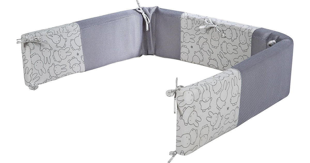 Nestchen Air PLUS 'safe asleep', weiß/blau - 170 cm flieder/grau Nestchen Air PLUS 'safe asleep', weiß/blau - 170 cm flieder/grau von roba