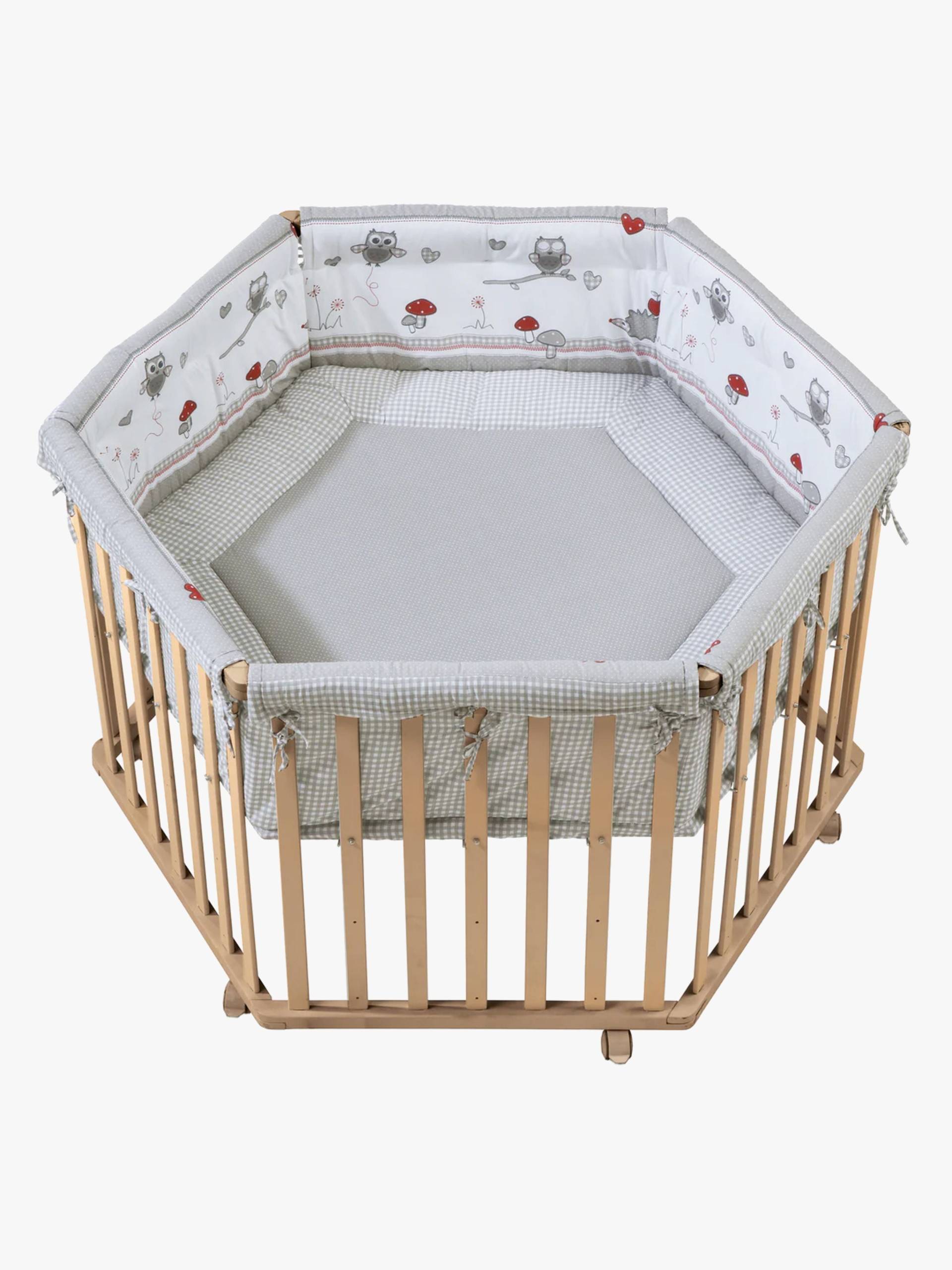 Roba Cosiplay Hexagon Laufgitter mit Rädern, Adam &  Owl Wood von Roba