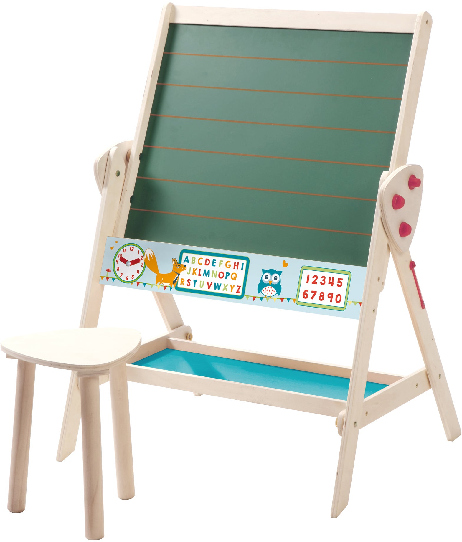 Roba Easel 3-in-1 Tafel mit Regal &  Hocker von Roba