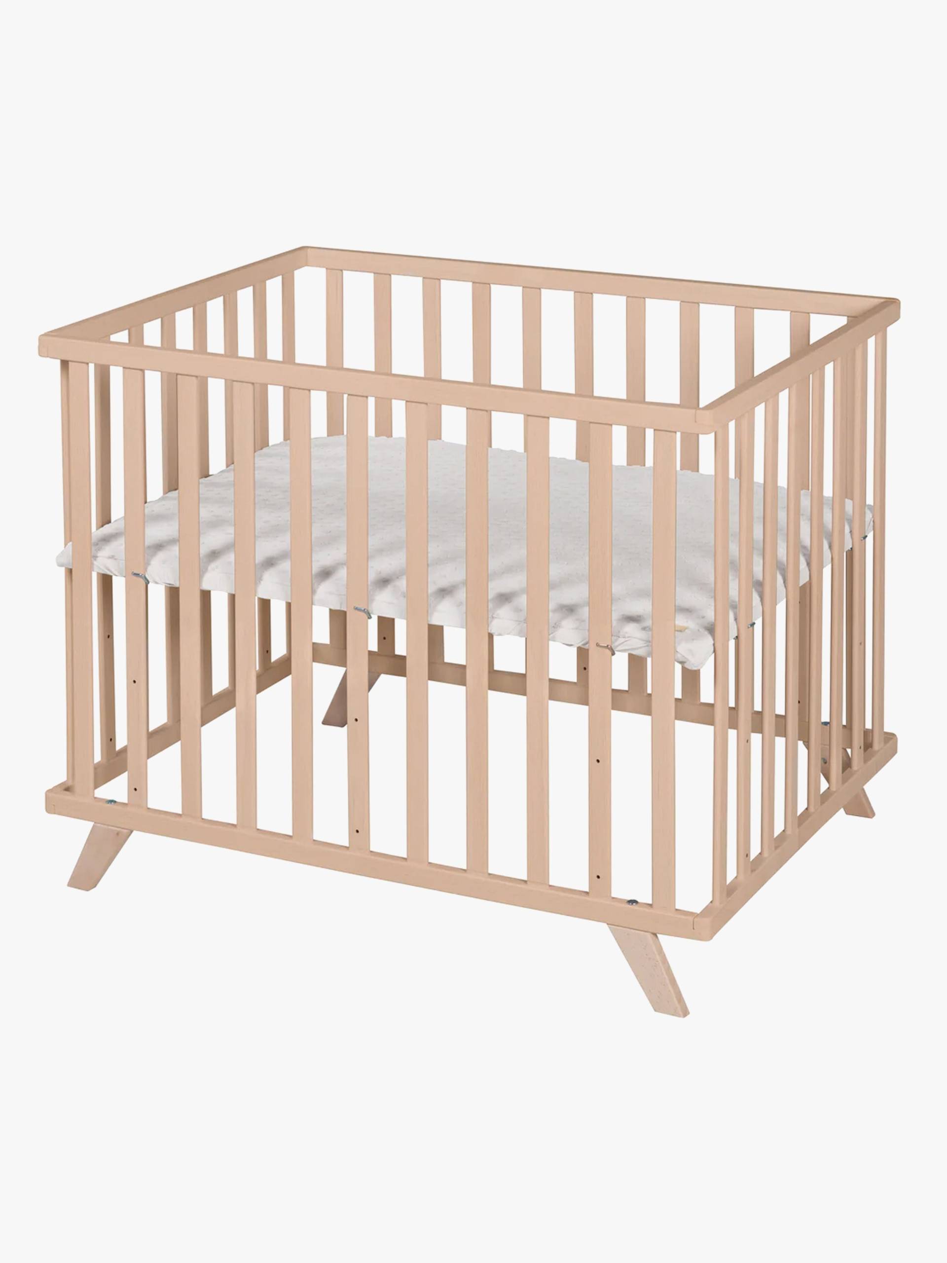 Roba Lil Planet Laufgitter auf Füßen, Wood &  Grey von Roba