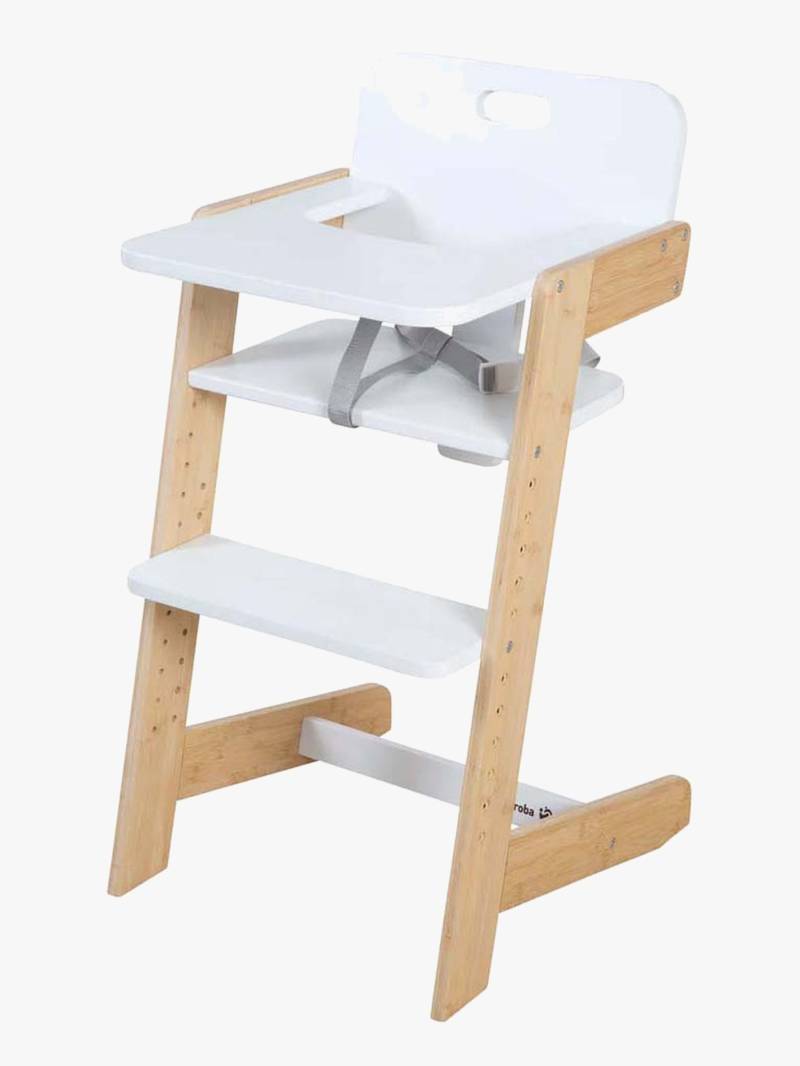 Roba Nature Up Hochstuhl, White/Bamboo Roba Nature Up Hochstuhl, White/Bamboo von Roba
