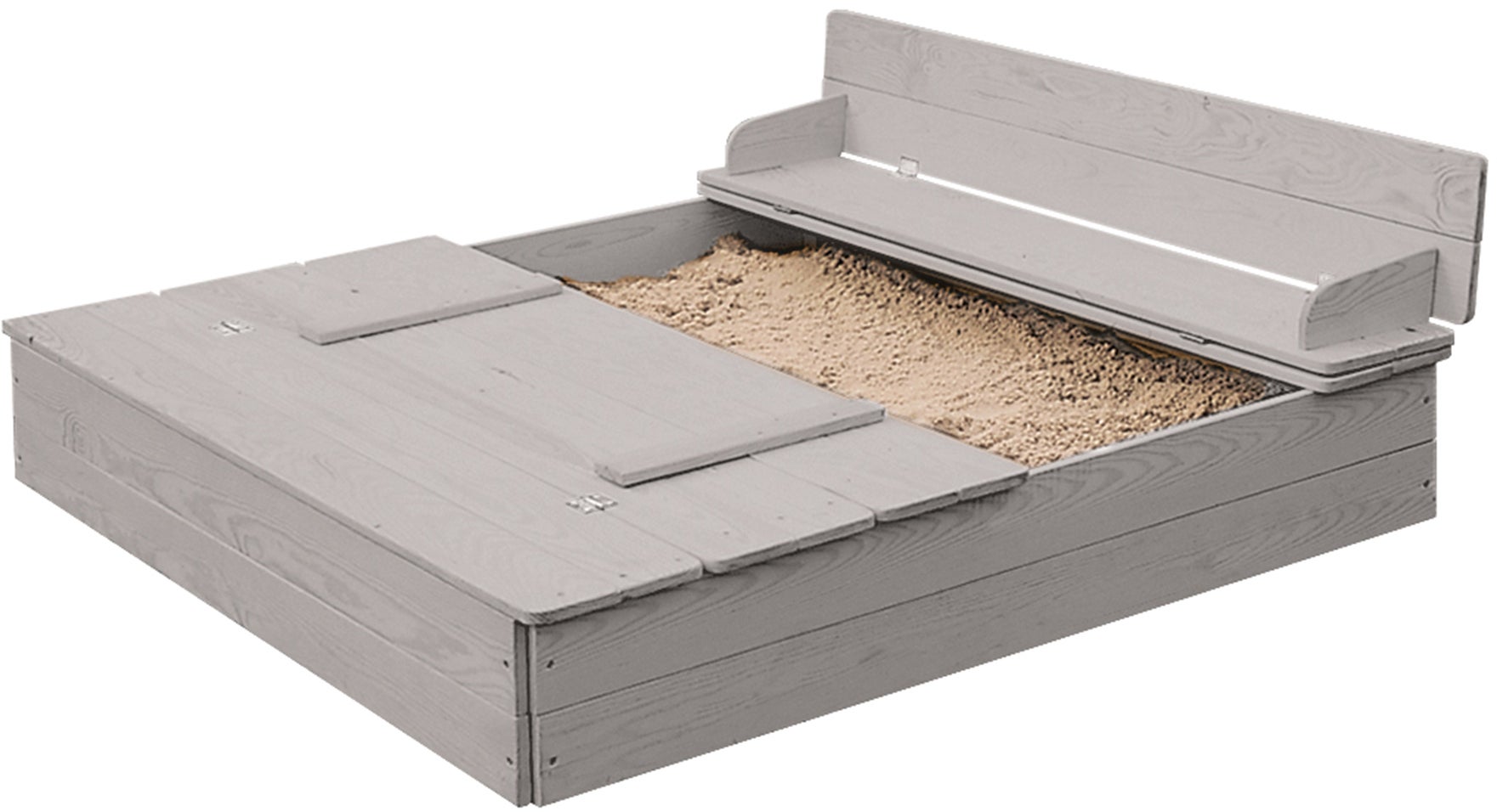 Roba Sandkasten mit Deckel, Grau Roba Sandkasten mit Deckel, Grau von Roba