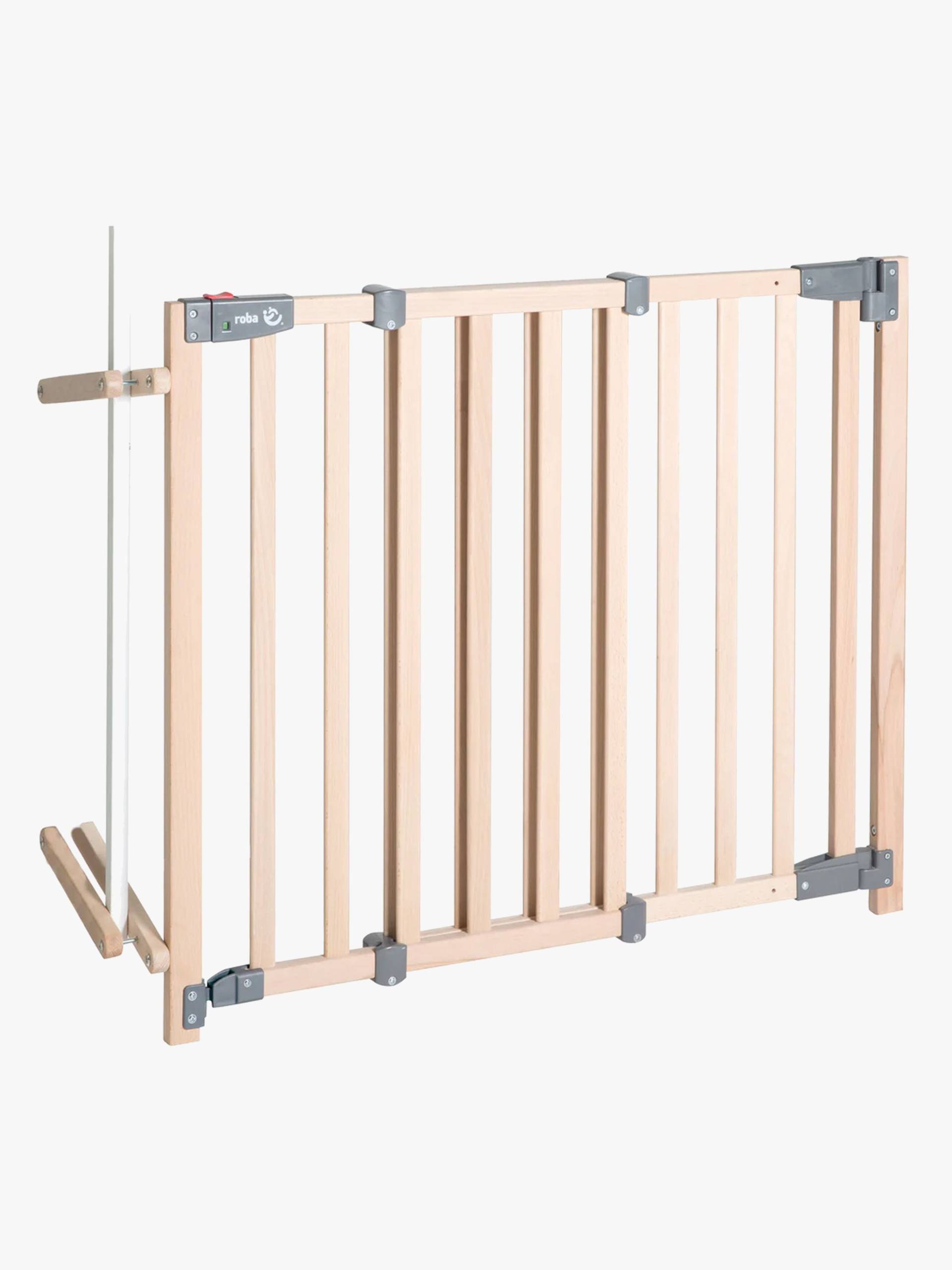 Roba Schraubgitter Safety Up 93,5-120,5 cm, Wood von Roba