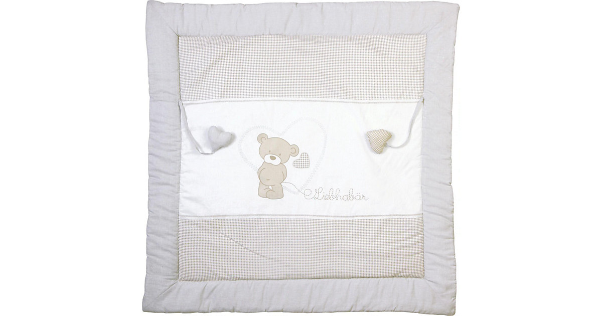 Spiel- und Krabbeldecke Liebhabär, 100x100 cm hellbraun Gr. 100 x 100 Spiel- und Krabbeldecke Liebhabär, 100x100 cm hellbraun Gr. 100 x 100 von roba