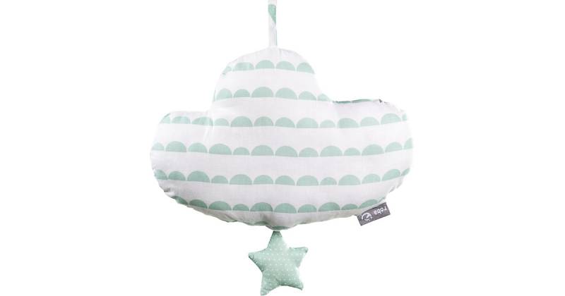 Spieluhr Happy Cloud, mit Stern, mint von roba