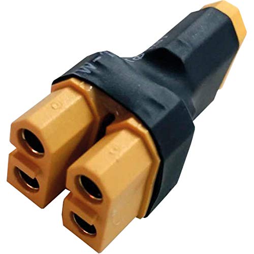 ROBBE Adapter XT-60 PARALLEL STECKER AUF 2 BUCHSEN 1STK. von Robbe