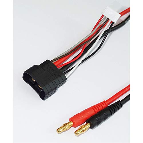 ROBBE LADEKABEL TRX ID 4S AUF 4MM GOLDKONTAKT 14AWG 300MM von Robbe