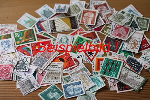 Robbert´s Briefmarken, 50 Stück Sondermarken + 50 Stück Dauerserien, wie gespendet papierfrei, gestempelt von Robbert