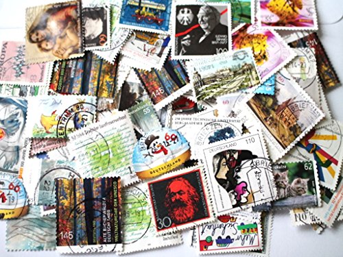 Robbert´s Briefmarken Sondermarken Deutschland 100 Stück, papierfrei, gestempelt von Robbert