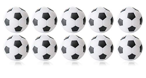 Robertson Kickerball Winspeed 29mm 10er Set, weiß-schwarz, farbecht, Abriebfest und langlebig, für kleine Tischkicker/Tischfußball, Mini-Kicker Robertson Kickerball Winspeed 29mm 10er Set, weiß-schwarz, farbecht, Abriebfest und langlebig, für kleine Tischkicker/Tischfußball, Mini-Kicker von Robertson