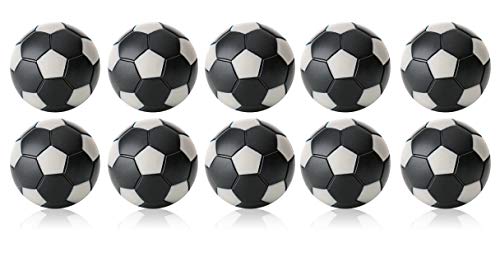 Robertson Kickerball Winspeed 35 mm 10er Set schwarz-Silber, farbecht, Abriebfest und langlebig, für Tischfußball und Tischkicker Robertson Kickerball Winspeed 35 mm 10er Set schwarz-Silber, farbecht, Abriebfest und langlebig, für Tischfußball und Tischkicker von Robertson