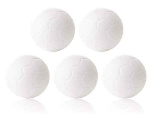 Robertson Kickerball Winspeed 32 mm 5er Set weiß, farbecht, Abriebfest und langlebig, für Tischfußball und Tischkicker, 5 Stück von Robertson