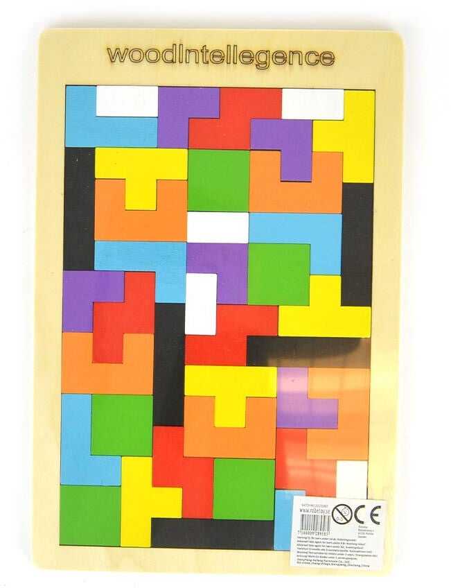 Robetoy IQ Holzpuzzle 40 Teile 26,5cm Robetoy IQ Holzpuzzle 40 Teile 26,5cm von Robetoy