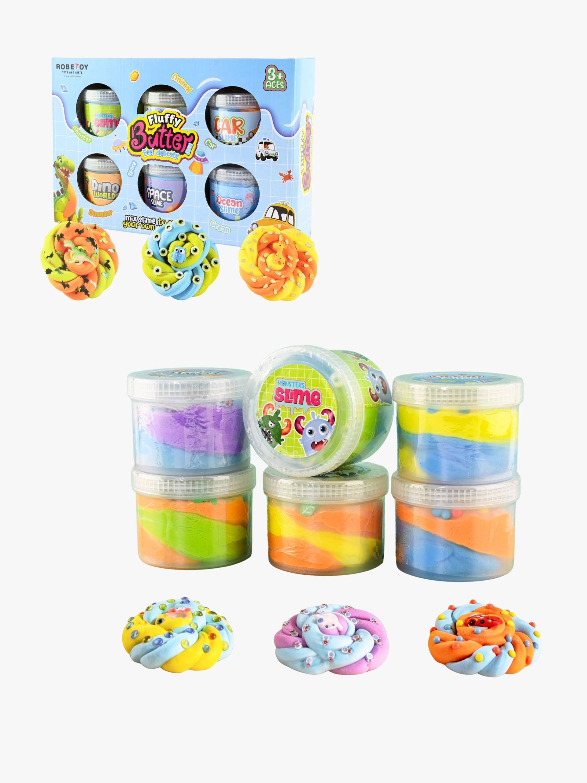 Robetoy Slime 6er-Pack Robetoy Slime 6er-Pack von Robetoy