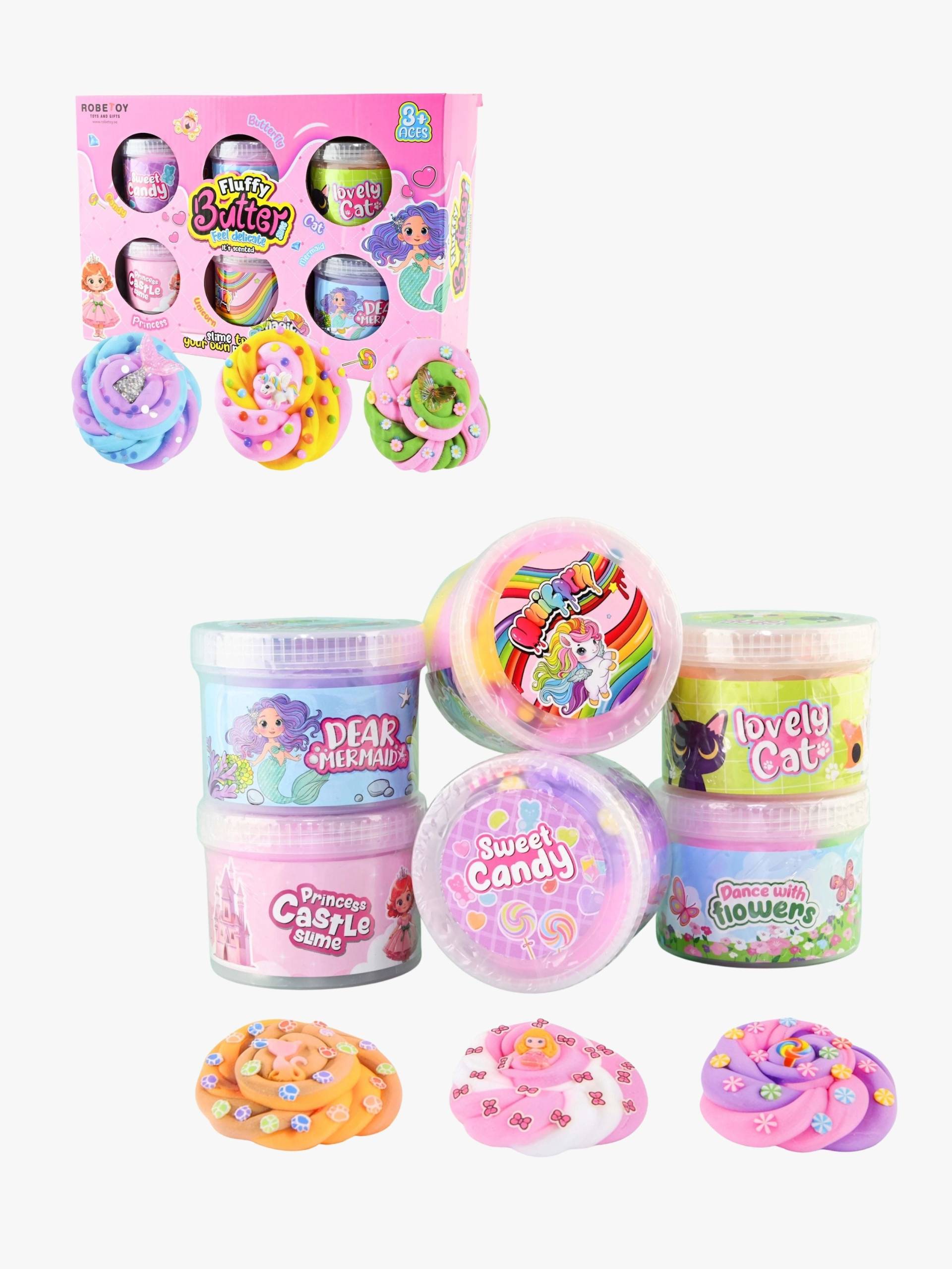 Robetoy Slime Mit Duft 6er-Pack Robetoy Slime Mit Duft 6er-Pack von Robetoy