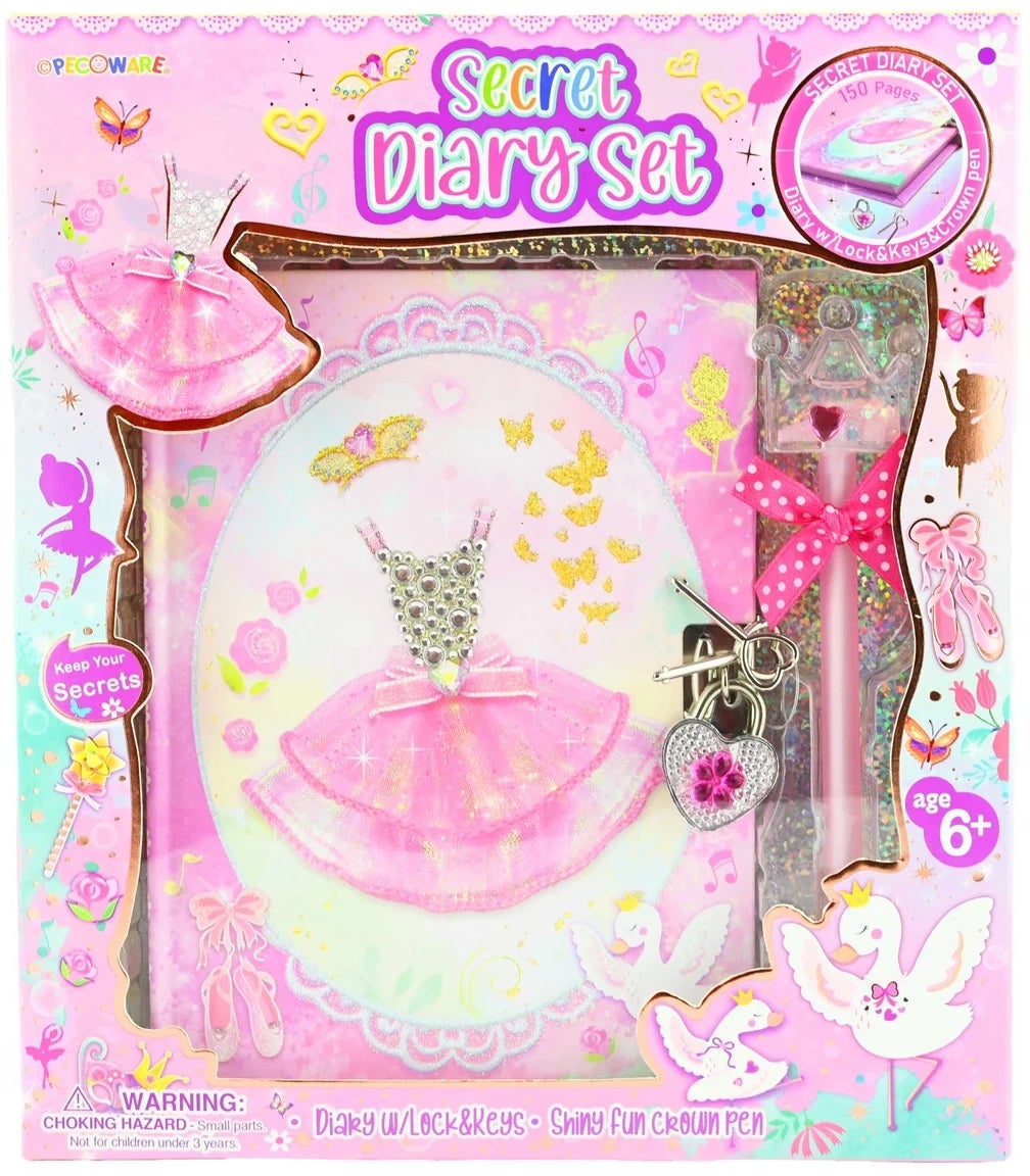 Robetoy Tagebuch-Set mit Federstift Robetoy Tagebuch-Set mit Federstift von Robetoy