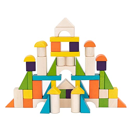 Robincool Montessori Foster pädagogisches Bauspielzeug mit Öko-Holz, das manuelle Okulus-Koordination entwickelt und die Kreativität der Kleinen fördert Robincool Montessori Foster pädagogisches Bauspielzeug mit Öko-Holz, das manuelle Okulus-Koordination entwickelt und die Kreativität der Kleinen fördert von Robincool